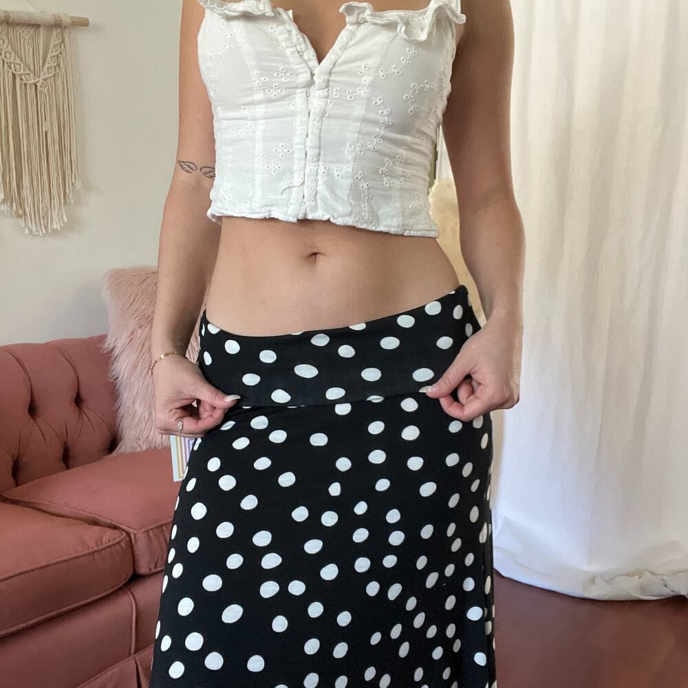 LulaRoe Polka Dot Skirt - Picture 4 of 8